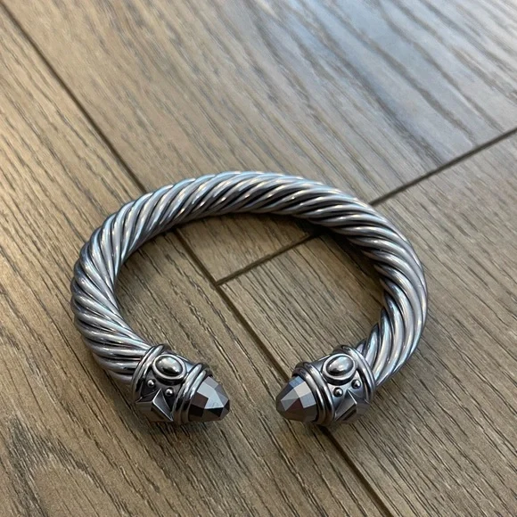 David Yurman Renaissance Classic Cable Bracelet in grey aluminum - Picture 6 of 6